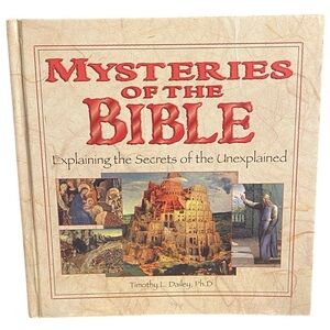 Mysteries of the Bible Hardcover Book